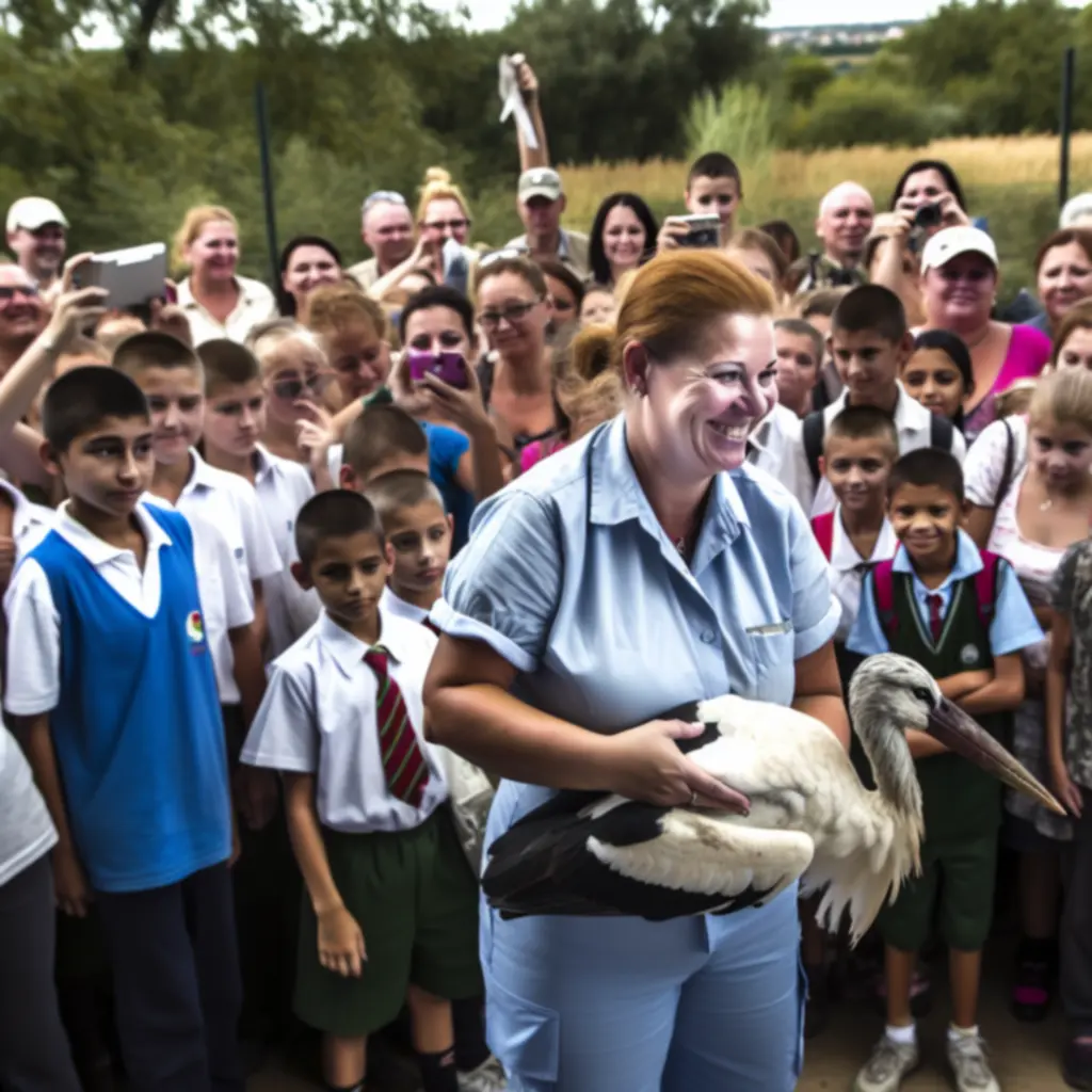Természetes kifutóban élő veszélyeztetett állat partner állatkertünkben